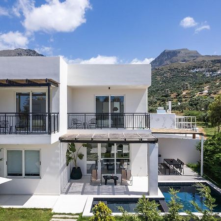 Modern Villa Casa Filo Verde With Private Pool & Bbq,200M From The Beach Plakias Zewnętrze zdjęcie