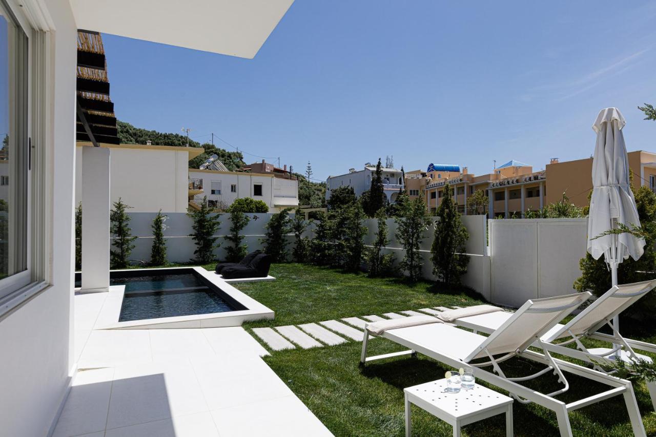 Modern Villa Casa Filo Verde With Private Pool & Bbq,200M From The Beach Plakias Zewnętrze zdjęcie