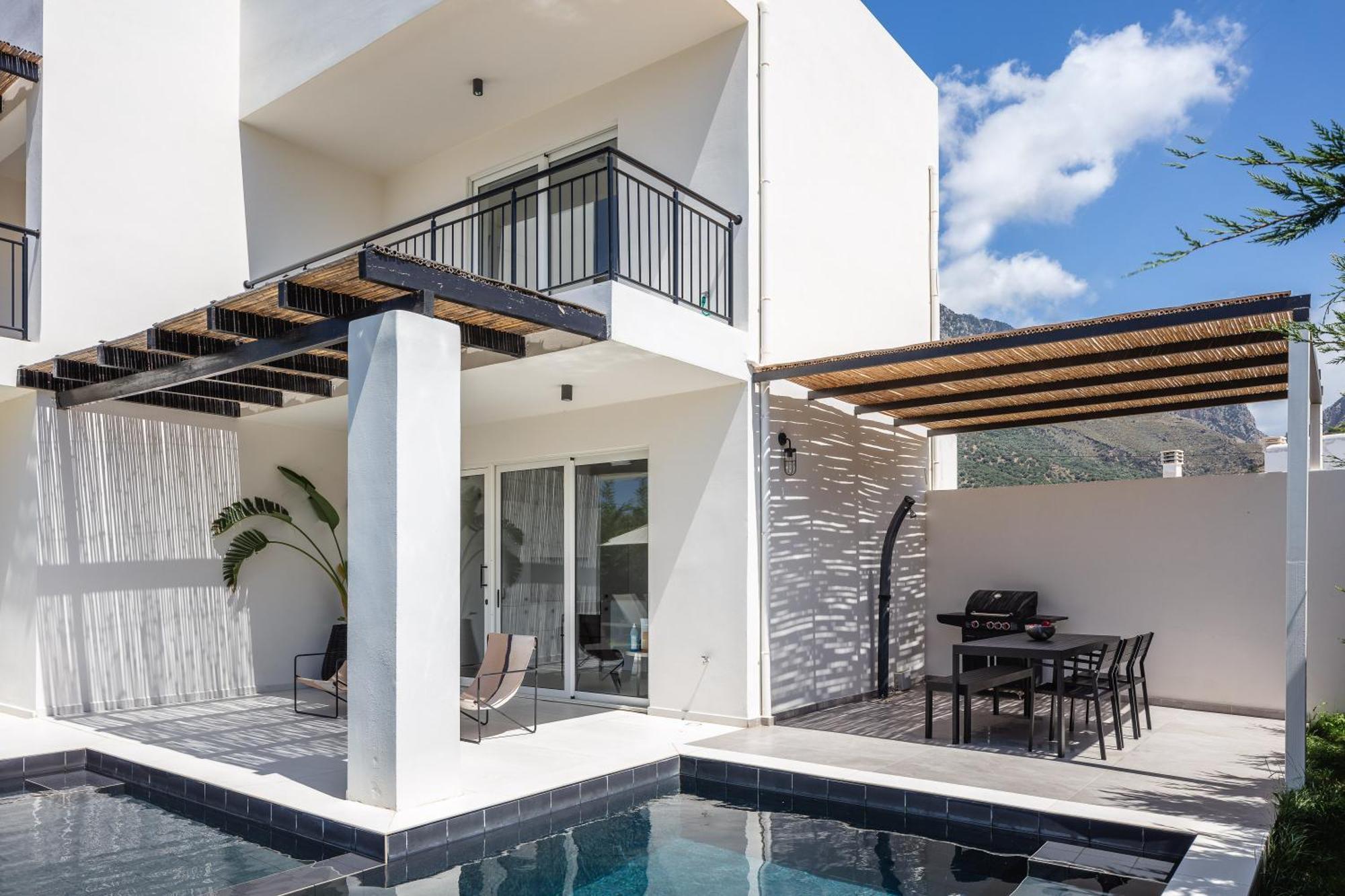 Modern Villa Casa Filo Verde With Private Pool & Bbq,200M From The Beach Plakias Zewnętrze zdjęcie